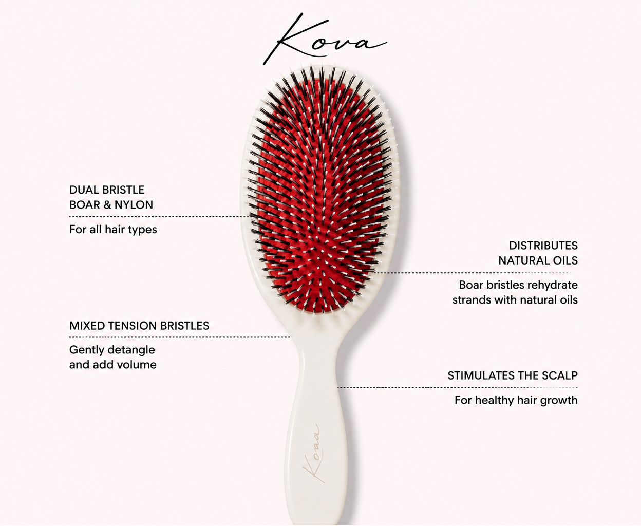 Hybrid Technology Bristle Brush